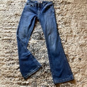 Bisou Bisou Jeans Mid-Rise Denim Flare Jeans Women’s Size 4